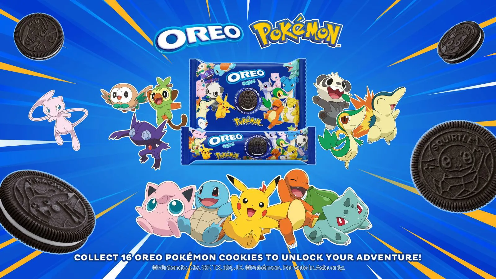 Oreo Joins Forces with Pokémon at Coldplay Concert