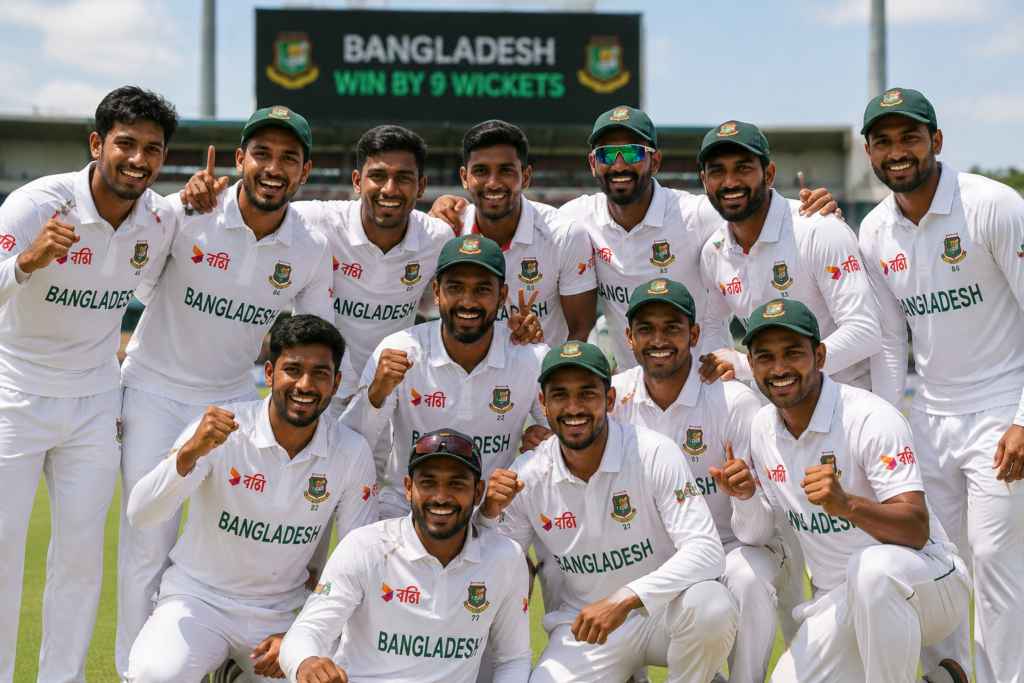 Bangladesh wons the match against australia