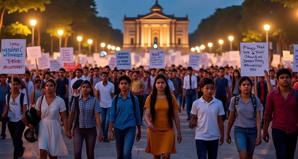 Jharkhand Student Protest